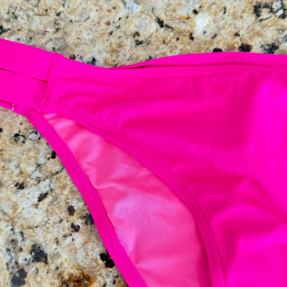 SUNDAZED Sasha Swim Bottom Bright Pink Size XL NWT